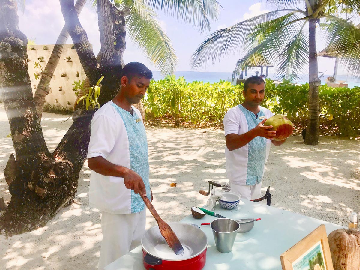 Kokosnussöl und Kokospeelings selbst herstellen auf Vittaveli