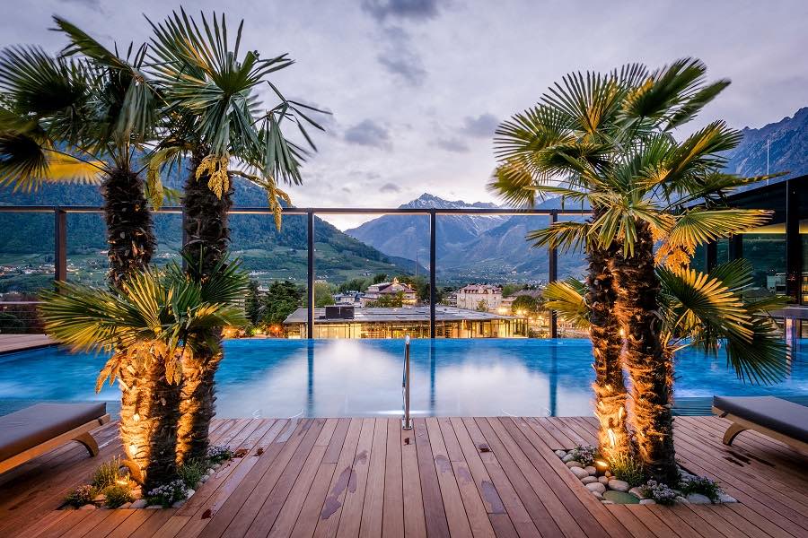 Wellnesshotel des Monats: Hotel Therme Meran